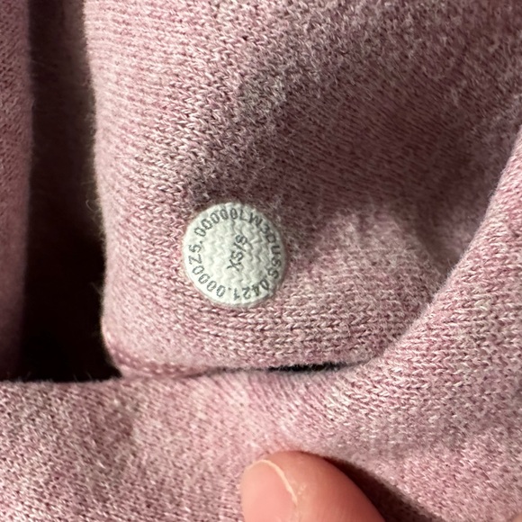 Heathered pink taupe scuba size XS/S - Picture 3 of 3